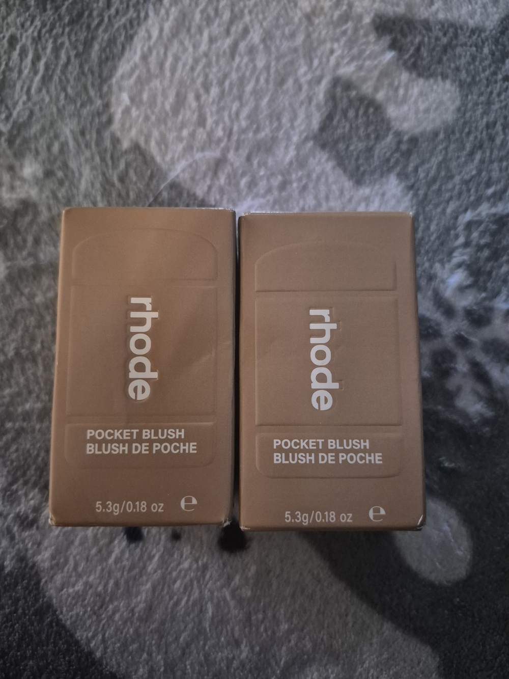 RHODE Brown Pocket Blush Duo Set